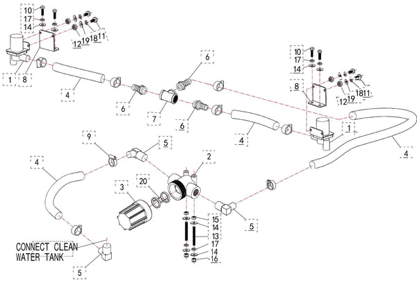 IZY-1200 &mdash; Water Delivery System