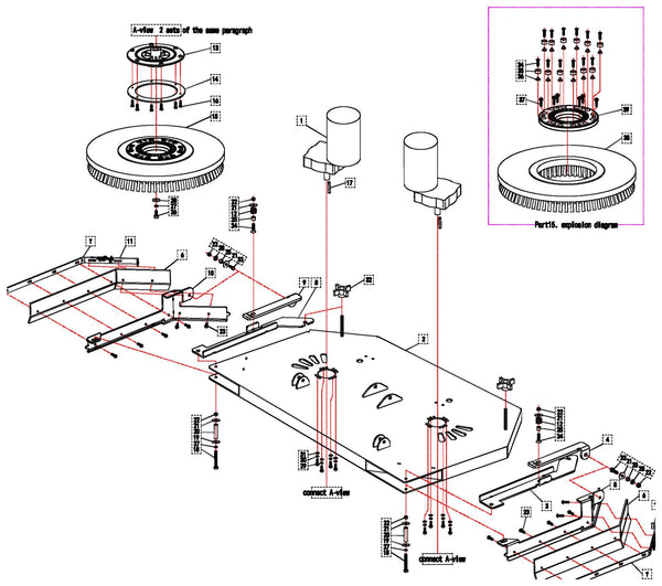 IZY-1380 &mdash; Double Brush Deck System
