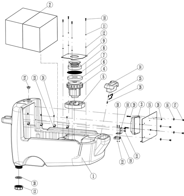 IZY-380 &mdash; Clean Water Tank System