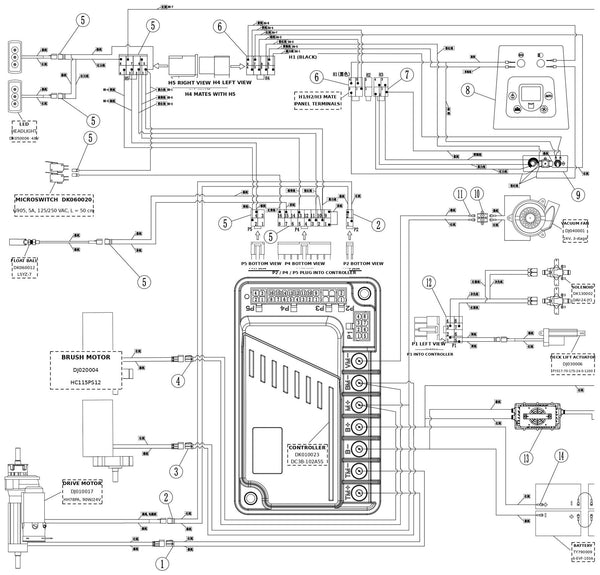IZY-530D-26 &mdash; Wiring Harness & Electrical System
