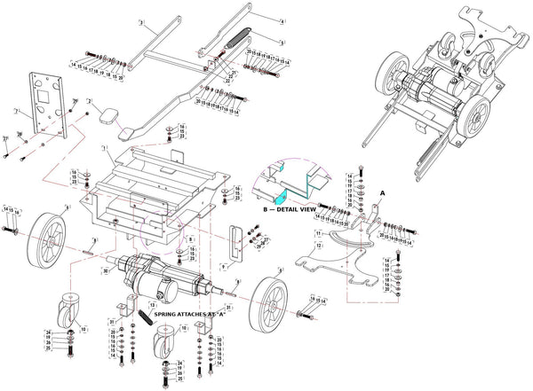 IZY-530D &mdash; Chassis & Traction System