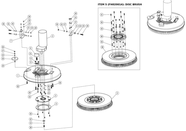 IZY-530D &mdash; Brush Deck System
